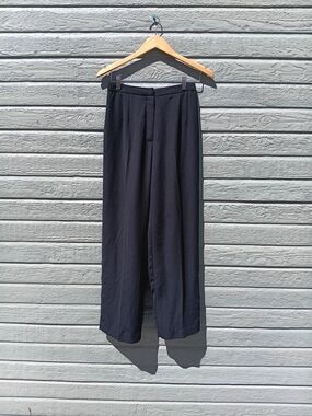 Virgo Petite Classic Woman's Black Dress Pants